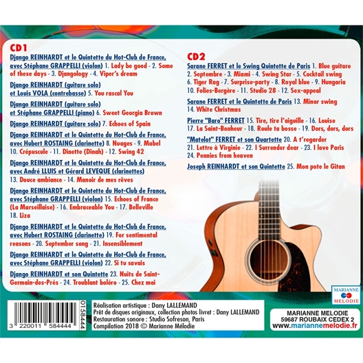 Le Disque d'Or de la Guitare Manouche