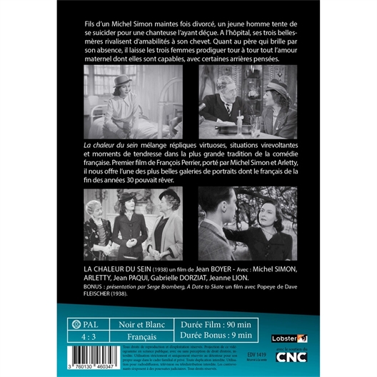 La chaleur du sein : Michel Simon, Arletty…