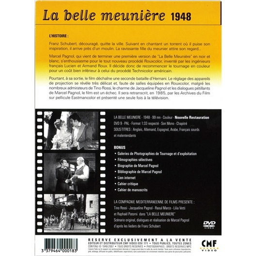 La belle meunière : Tino Rossi, Jacqueline Pagnol…