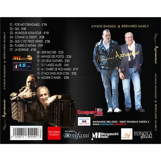 Bernard Marly & Athos Bassissi : Monsieur Aznavour