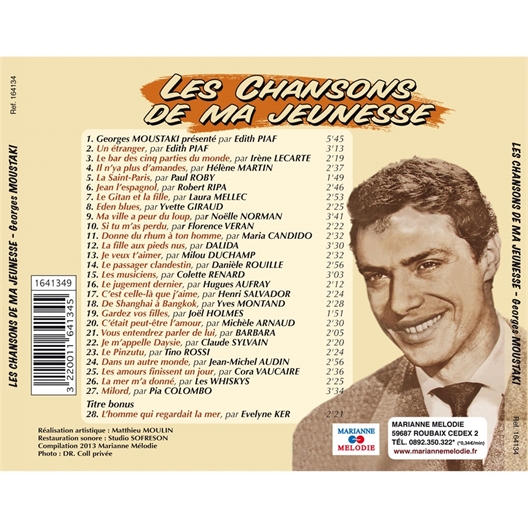 Les succès de Moustaki : Par ses interprètes