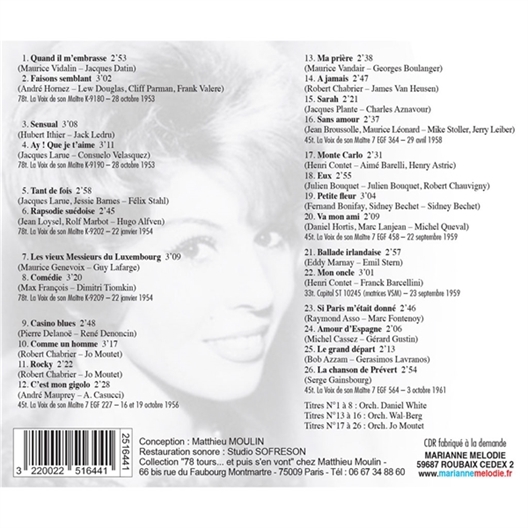 Vicky Autier : succès et raretés