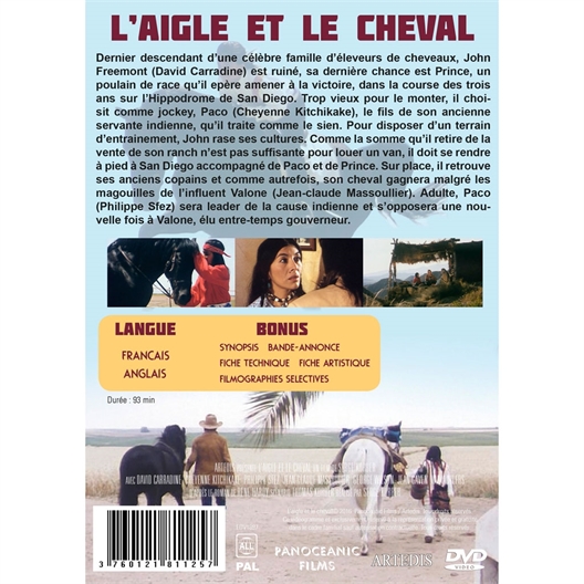 L’aigle et le cheval : David Carradine, Georges Wilson...