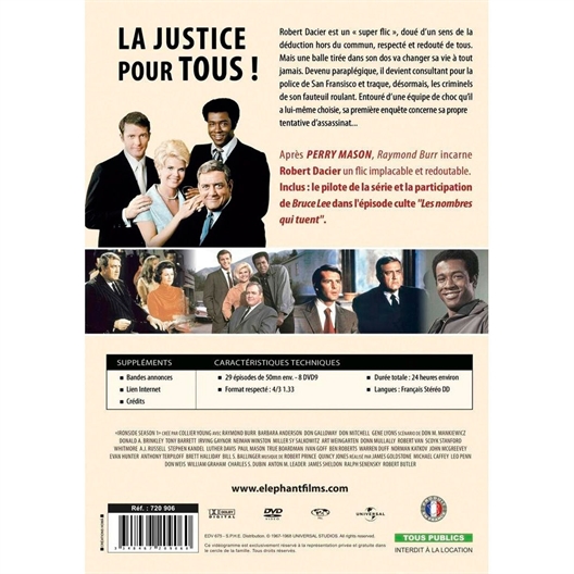 L’Homme de fer - Saison 1 : Raymond Burr, Barbara Anderson...