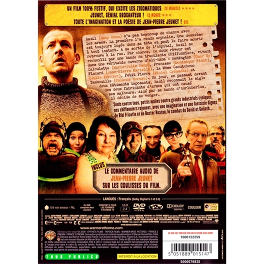 Micmacs à tire-larigot : Dany Boon, André Dussollier, Omar Sy...