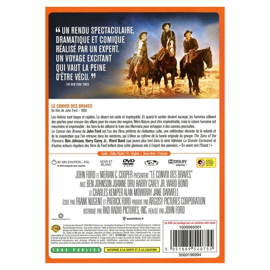 Le convoi des braves : Ben Johnson, Joanne Dru