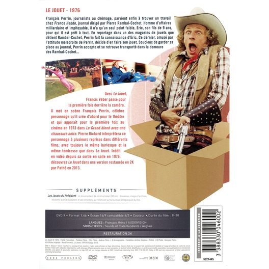 Le jouet : Pierre Richard, Michel Bouquet, …