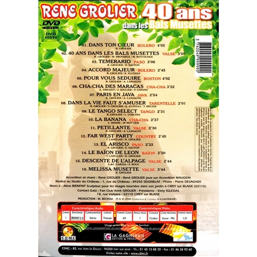René Grolier : 40 ans dans les bals musette