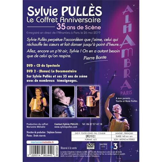 Sylvie Pullès : 35 ans de scène