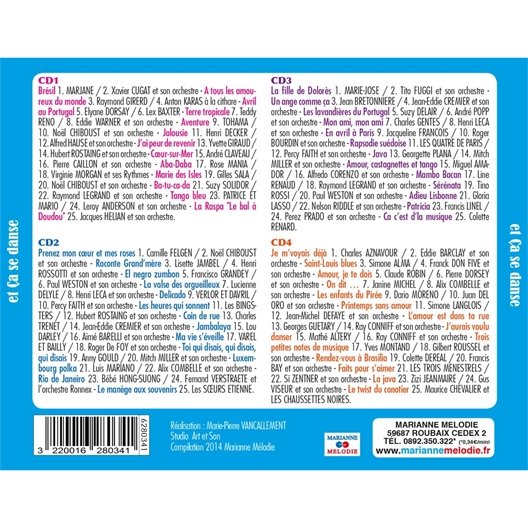 Ça se chante et ça se danse (4 CD)