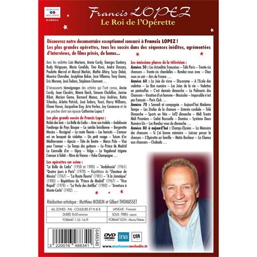 Francis Lopez : Le Roi de l'Opérette
