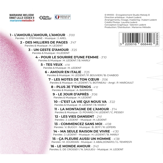 Le Monde Amour : Hubert Ledent