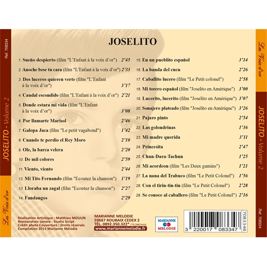 Joselito : Volume 2 (CD)