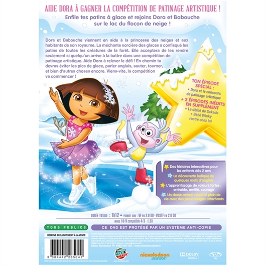 Dora l'exploratrice : Dora fait du patin à glace