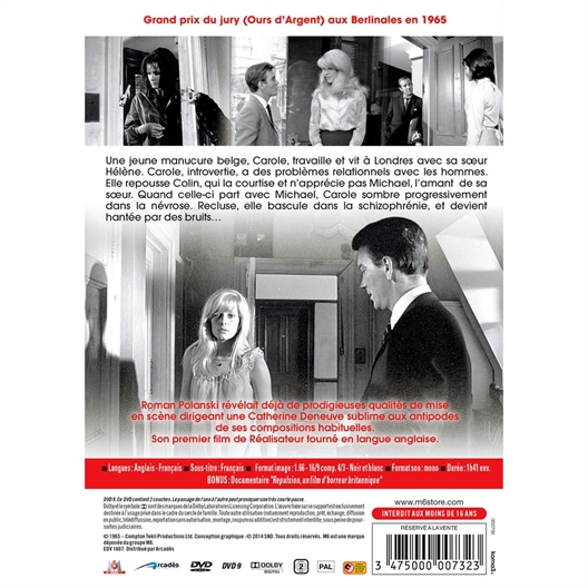 Répulsion : Catherine Deneuve, Ian Hendry