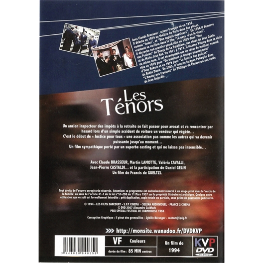 Les ténors : Claude Brasseur, Martin Lamotte, …