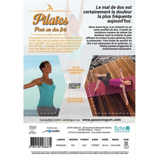 Pilates pour un dos fort