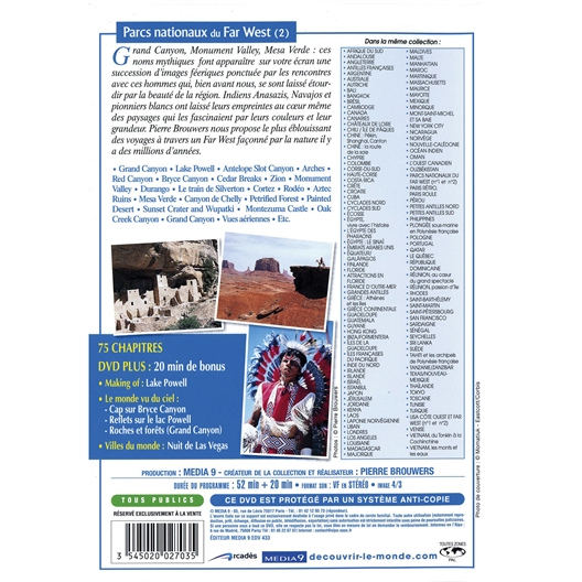 Parcs nationaux du Far West 2 : Nature, grandeur, couleur