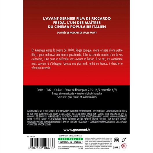 Roger la honte : Georges Géret, Irène Papas, Jean-Pierre Marielle