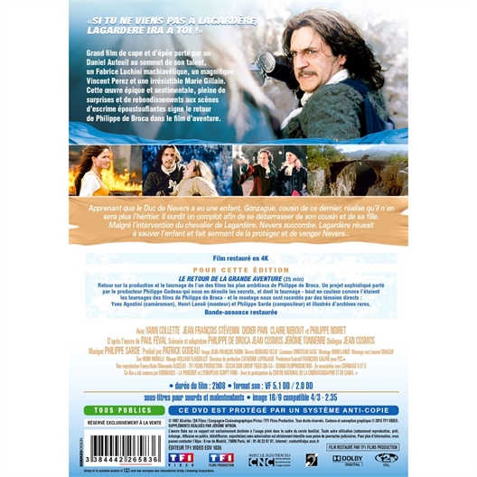 Le bossu (DVD)