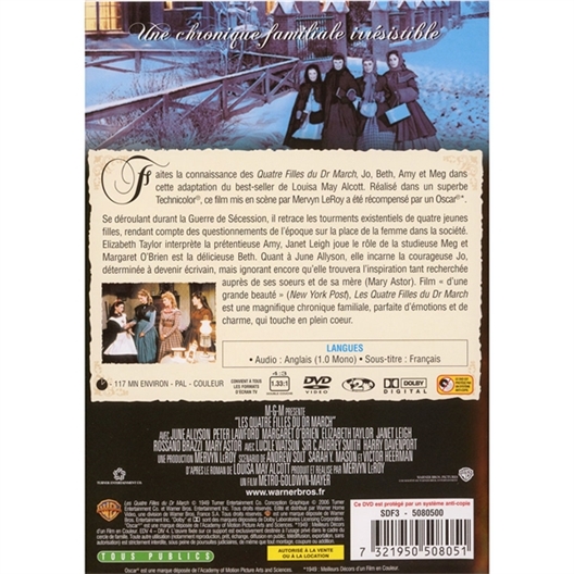 Les quatre filles du docteur March : Elizabeth Taylor, June Allysoon, Peter Lawford…