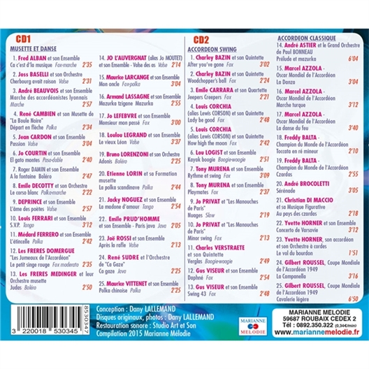 Le disque d'or de l'Accordéon