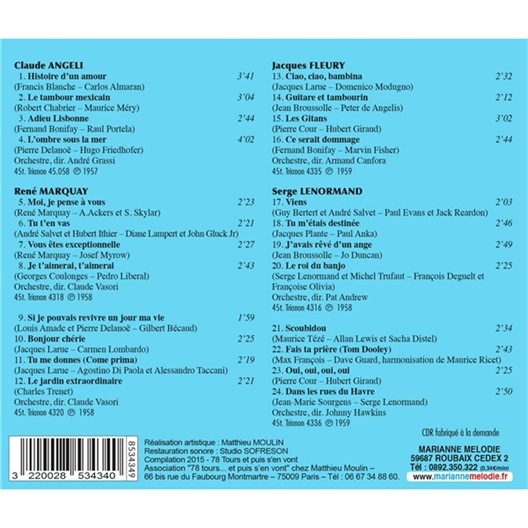 Les grands séducteurs 78T