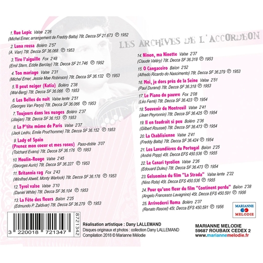 Freddy Balta - Les archives de l'Accordéon