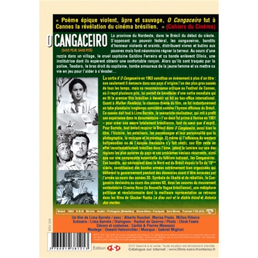 O Cangaceiro Sans peur, sans pitié : Alberto Ruschel, Marisa Prado, Milton Ribeiro