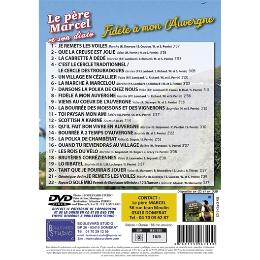 Le Père Marcel et son Diato : Fidèle à mon Auvergne