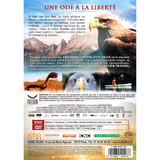 FREEDOM l’envol d’un aigle (DVD)
