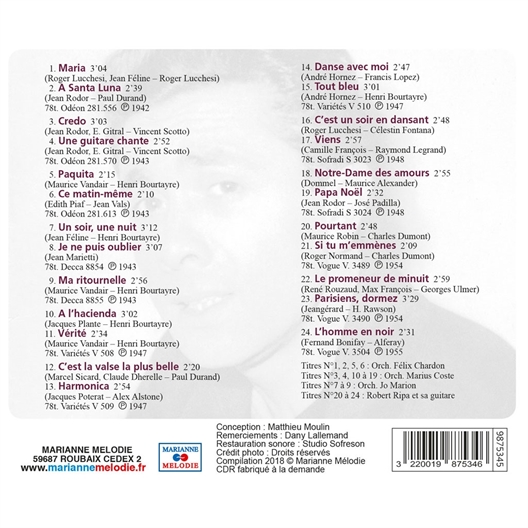 Robert Ripa : Mes 24 premières chansons