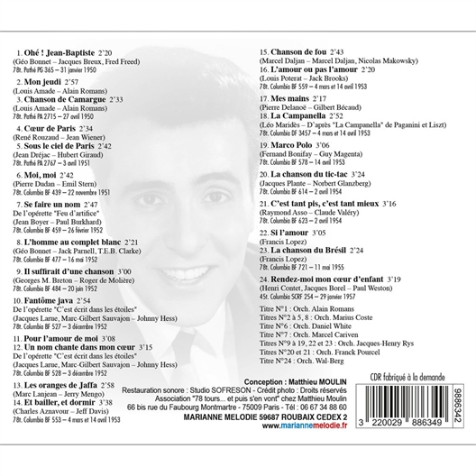 Jean Bretonnière 78 tours et puis s’en vont