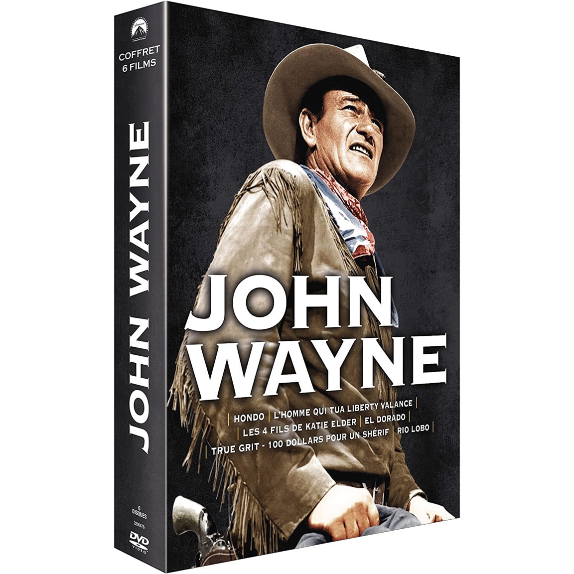 Coffret John Wayne n°2 - 4 DVD - Accueil