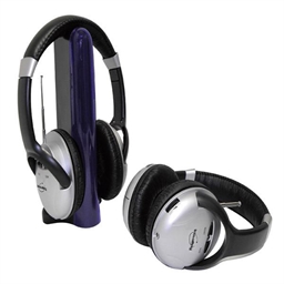 Casques radio sans fil - 2 casques