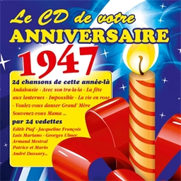 Le CD de votre année de naissance : 1940 à 1949