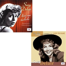 Le Lot 2 CD de Suzy Delair « Lady Paname » + « Avec son Tra-la-la »