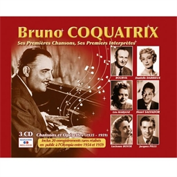 Bruno coquatrix chansons et opérettes (1935-1959)