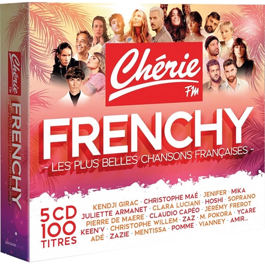 Coffret Chérie FM : Frenchy : Les plus belles chansons françaises