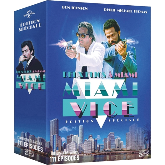 Miami Vice (Deux flics à Miami) - L'intégrale : Don Johnson, Philip Michael Thomas, ...