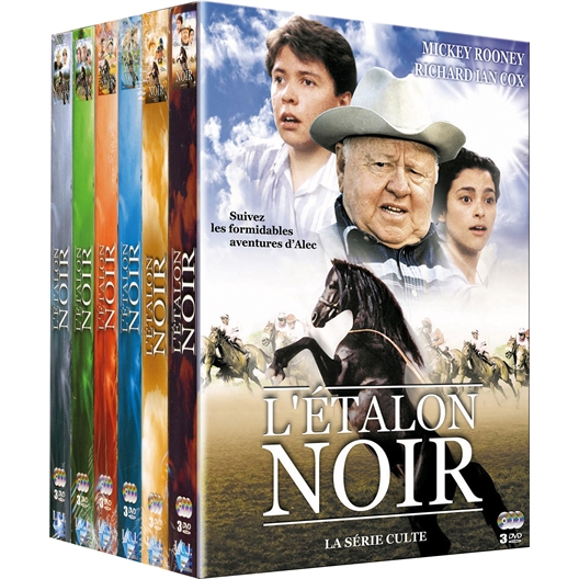L'intégrale "L'étalon noir" les 6 coffrets : Richard Ian Cox, Mickey Rooney, ...