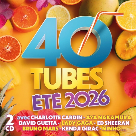 40 tubes Eté 2026