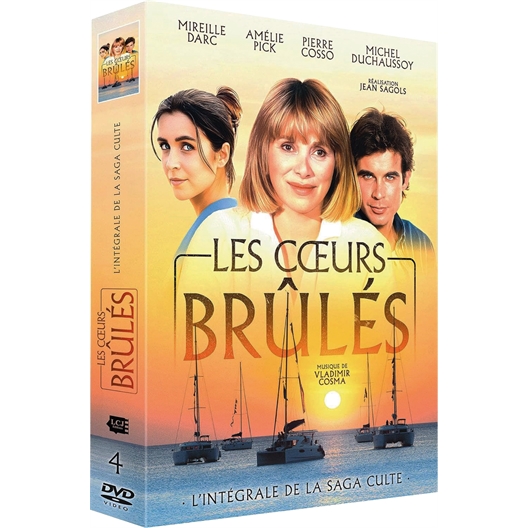Les cœurs brûlés : Mireille Darc, Pierre Cosso, ...