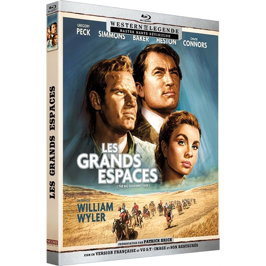 Les grands espaces : Gregory Peck, Jean Simmons, ...