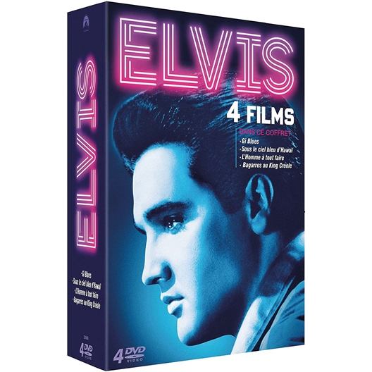 Coffret 4 films Elvis Presley