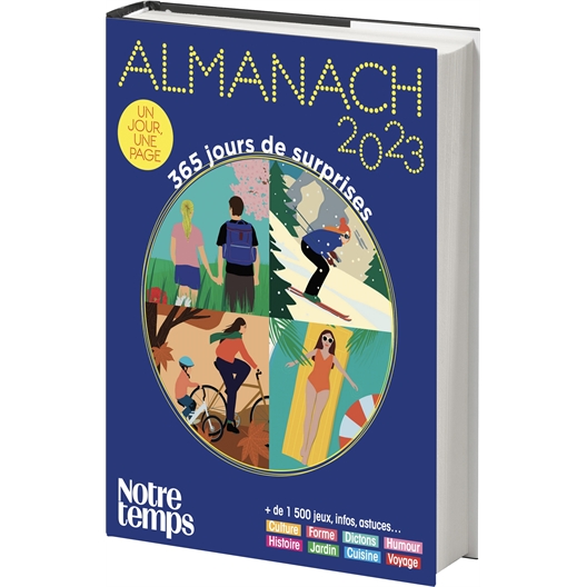 Almanach 2023 : 365 jours de surprises… et de divertissement !