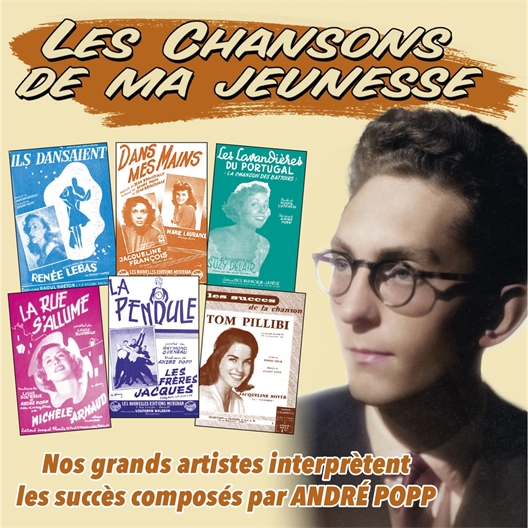 Le CD "Les Chansons d'André Popp"