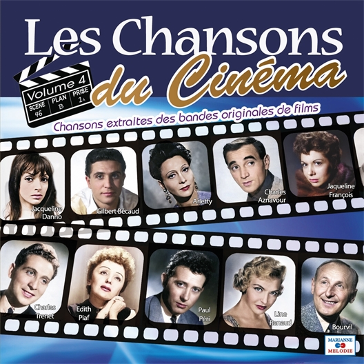 Le CD "Les chansons du Cinéma - Volume 4"