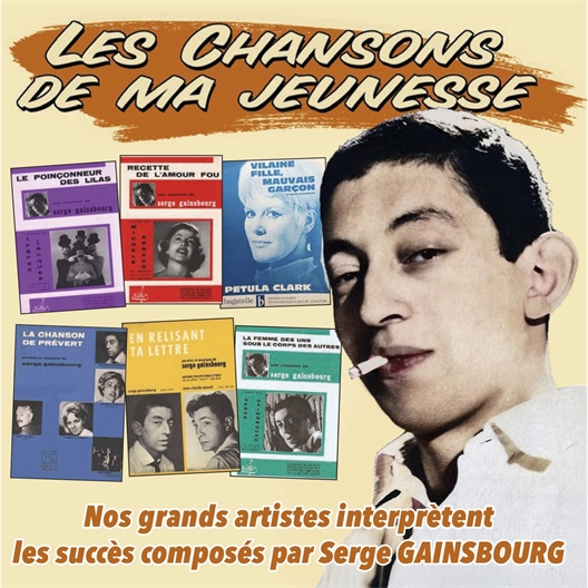 Le CD "Les succès de Serge Gainsbourg"