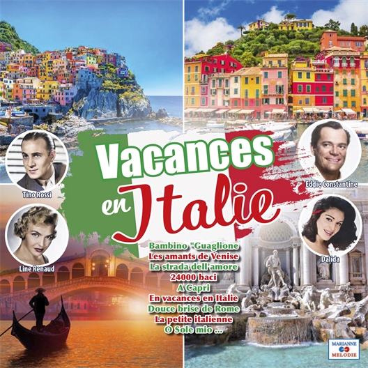 Le CD "Vacances en Italie"